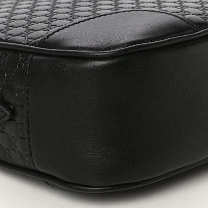Gucci Microguccissima Mini Bree Messenger Bag Black 10 of 11