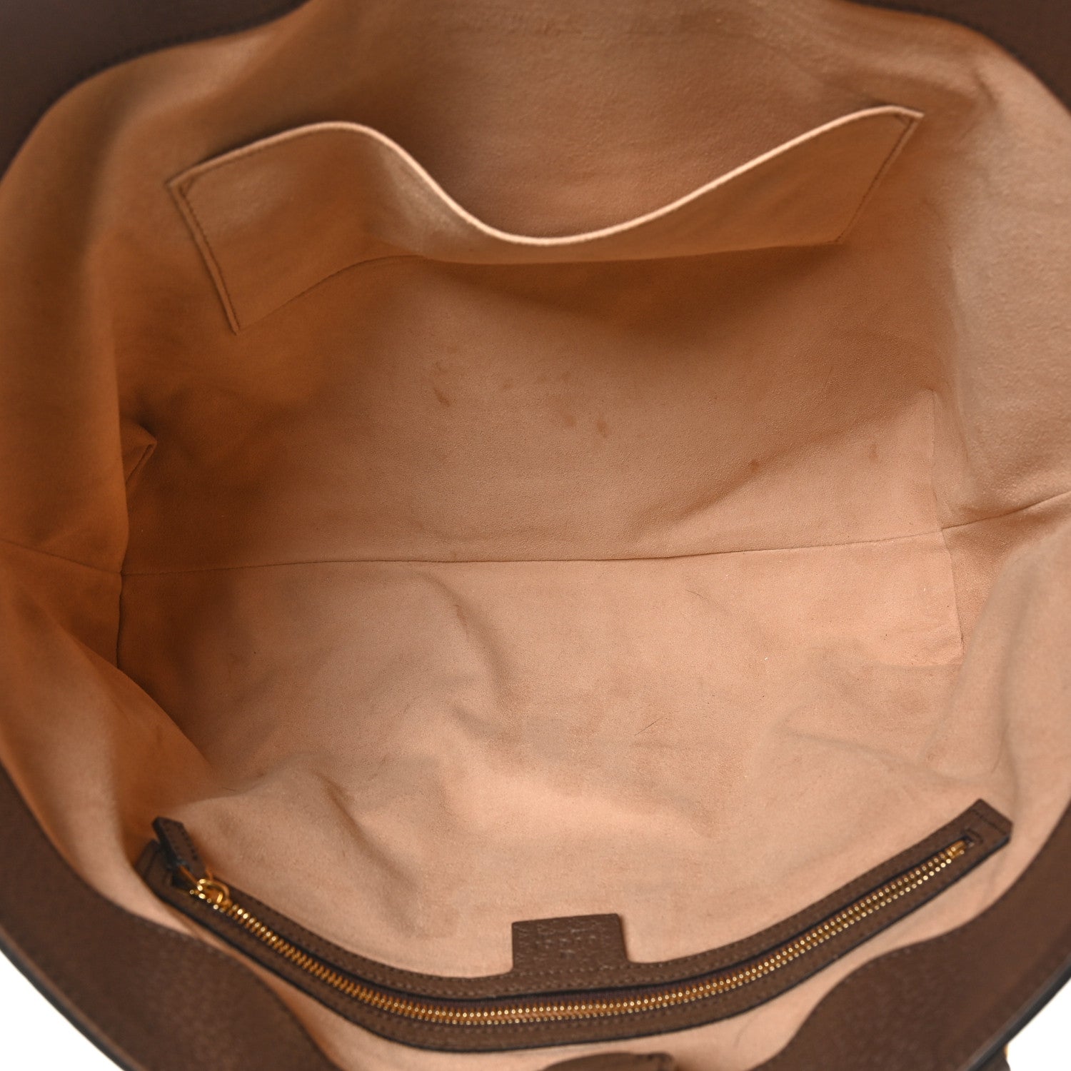 Gucci GG Supreme Monogram Medium Ophidia Shopping Tote Brown 5 of 10
