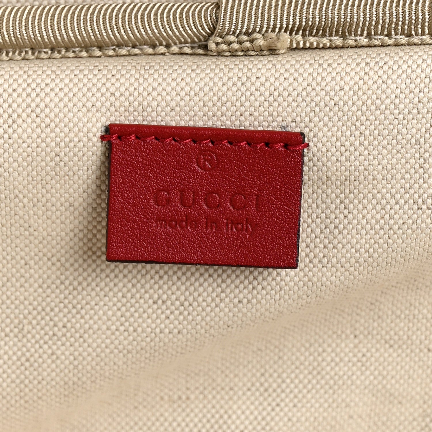 Gucci GG Supreme Monogram Tian Carry On Trolley Beige Multicolor Hibiscus Red 6 of 10