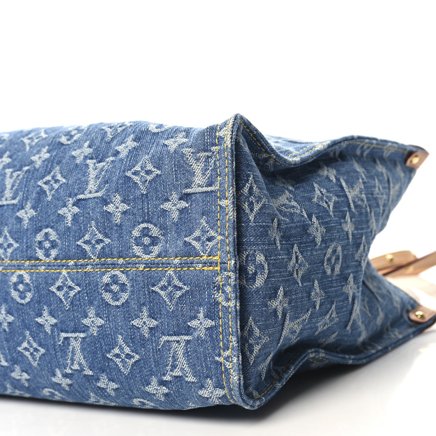 Monogram Denim Onthego MM  Blue