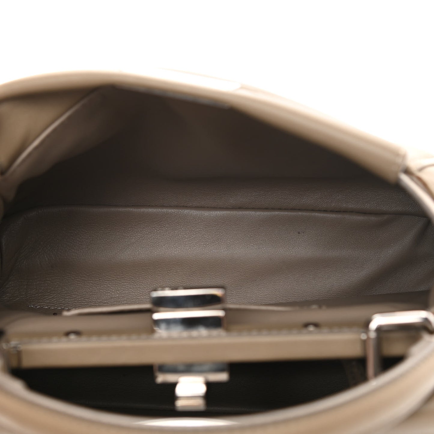 Nappa Mini Peekaboo Iconic Satchel Tortora