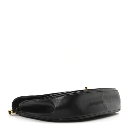 Chanel Lambskin Horizontal Quilted Small Single Flap Black 4 of 10
