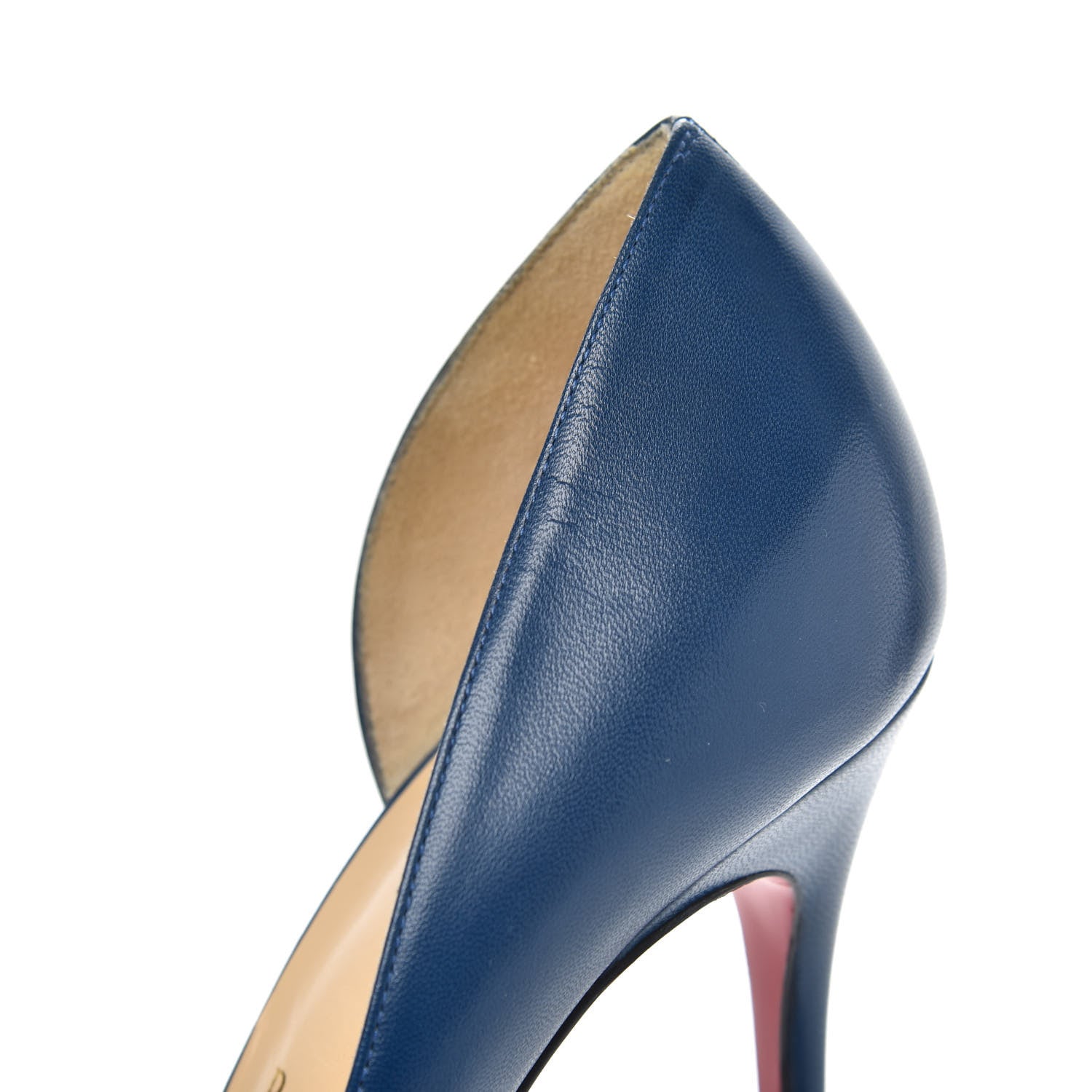 Christian Louboutin Shiny Nappa Iriza 100 Pumps 38.5 Espadon 8 of 11