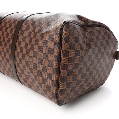 Louis Vuitton Damier Ebene Keepall 50 8 of 9