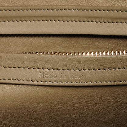 Celine Nubuck Crocodile Embossed Medium Phantom Luggage Beige 6 of 7