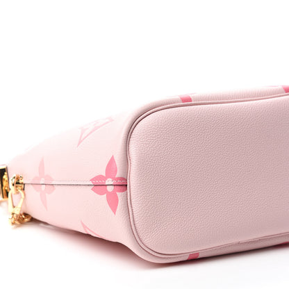 Louis Vuitton Empreinte Monogram Giant By The Pool Marshmallow Hobo PM Bouton De Rose 6 of 11