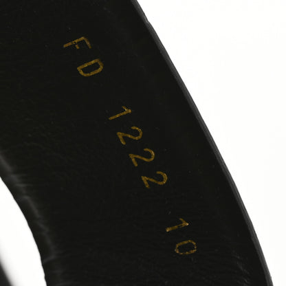 Louis Vuitton LV X YK Taurillon Monogram Mens Waterfront Mules 10 Argent 9 of 10