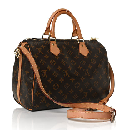 Louis Vuitton Monogram Speedy Bandouliere 30 3 of 16