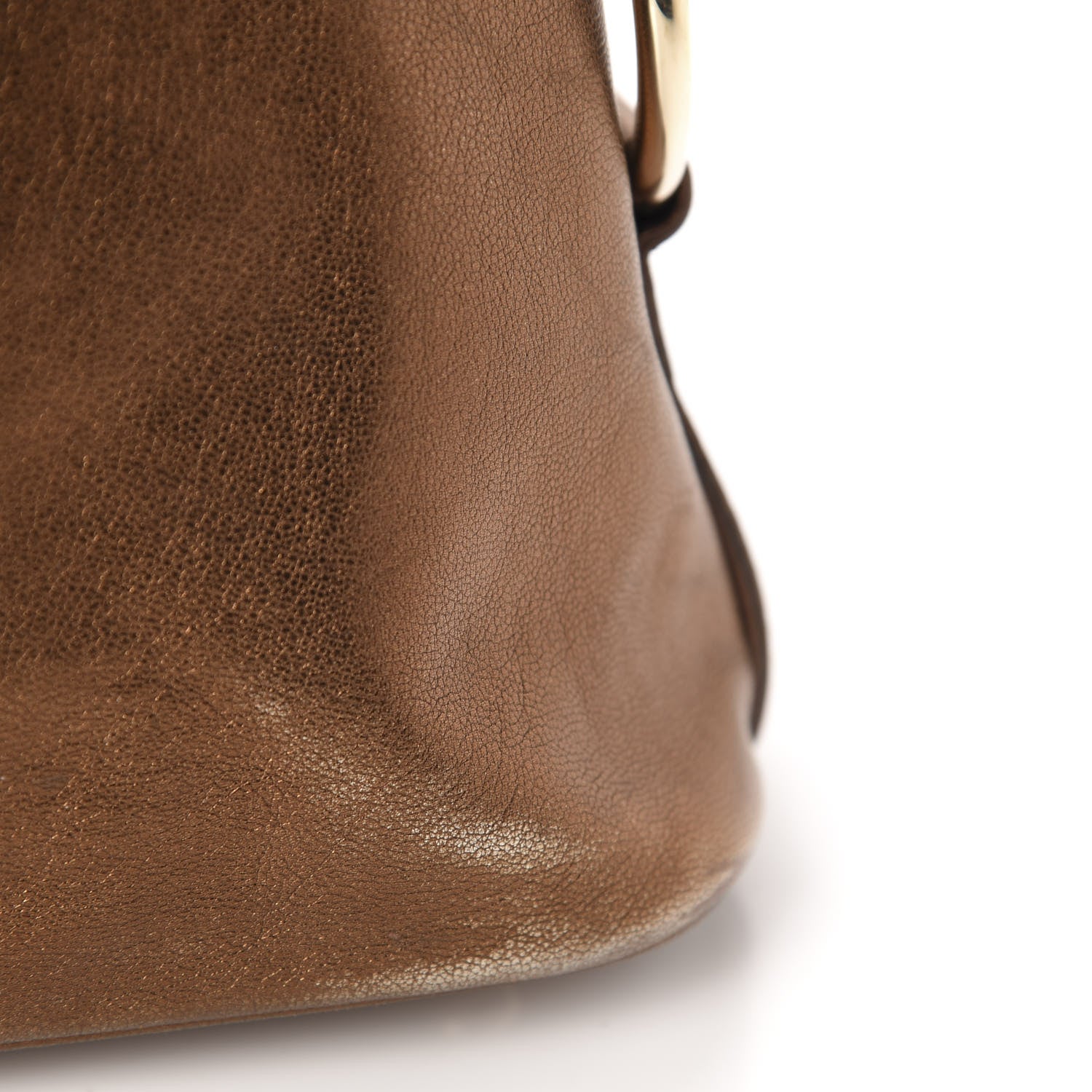 Saint Laurent Metallic Calfskin Medium Muse Copper 11 of 12