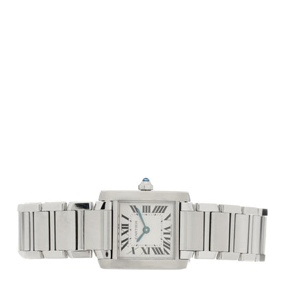 Cartier Stainless Steel 20mm Tank Francaise Quartz Watch 2 of 4