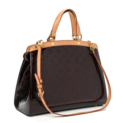 Louis Vuitton Vernis Brea GM Amarante 3 of 15