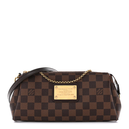 Louis Vuitton Damier Ebene Eva Clutch 1 of 13