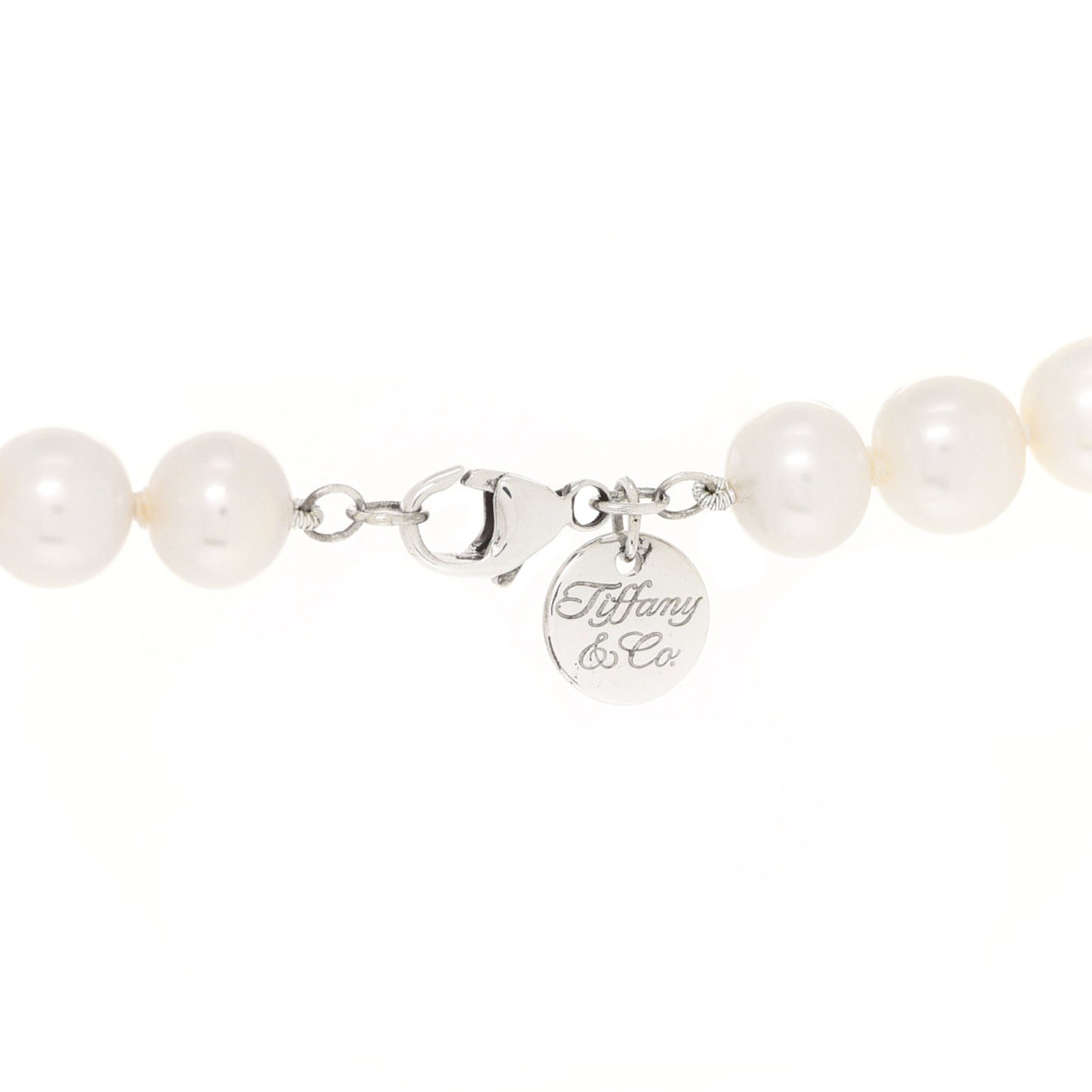 Sterling Silver Freshwater Cultured Pearl 9-10mm Ziegfeld Necklace