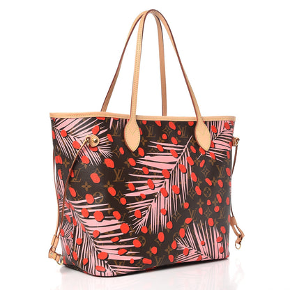 Louis Vuitton Monogram Jungle Dots Neo Neverfull MM Sugar Pink Poppy 4 of 8