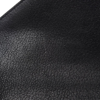 Saint Laurent Sheepskin Matelasse Chevron Monogram Medium College Bag Black 10 of 10