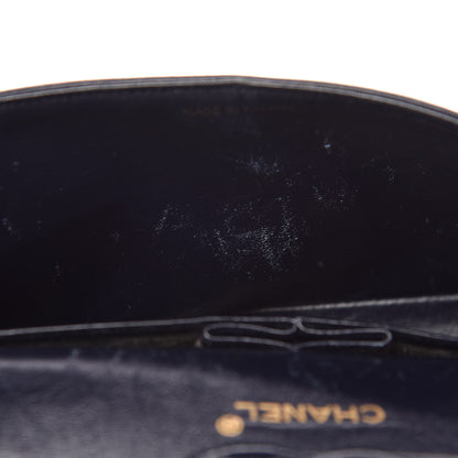 Chanel Lambskin Quilted Small Double Flap Navy 11 of 21