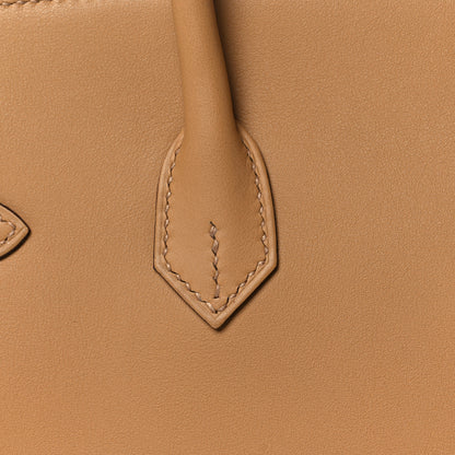 Hermes Swift In & Out Birkin 25 Biscuit 11 of 35