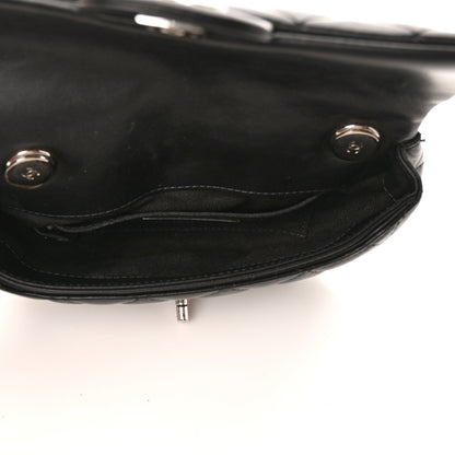 Chanel Calfskin Quilted CC Uniform Flap Belt Bag Black 5 of 9