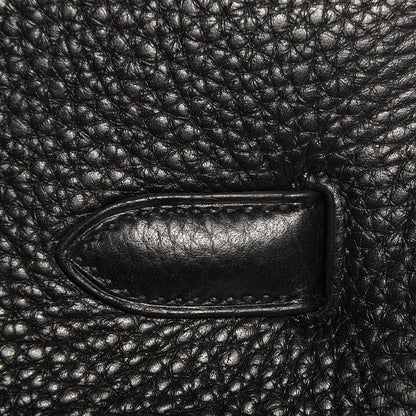 Hermes Taurillon Clemence Birkin 35 Black 8 of 23
