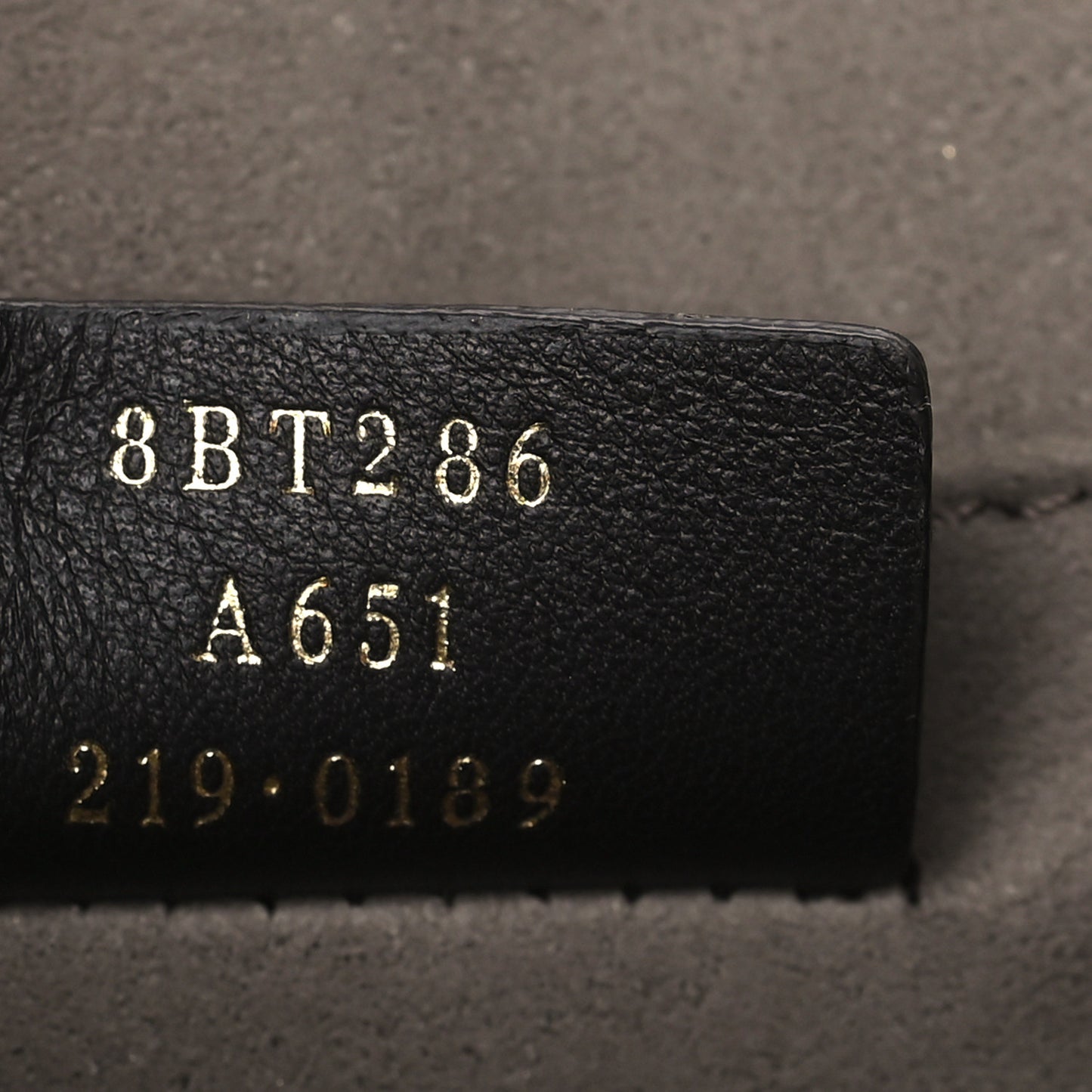 Vitello Century F is Fendi Bi-Color FF 1974 Embossed Small Kan I Shoulder Bag Maya Black