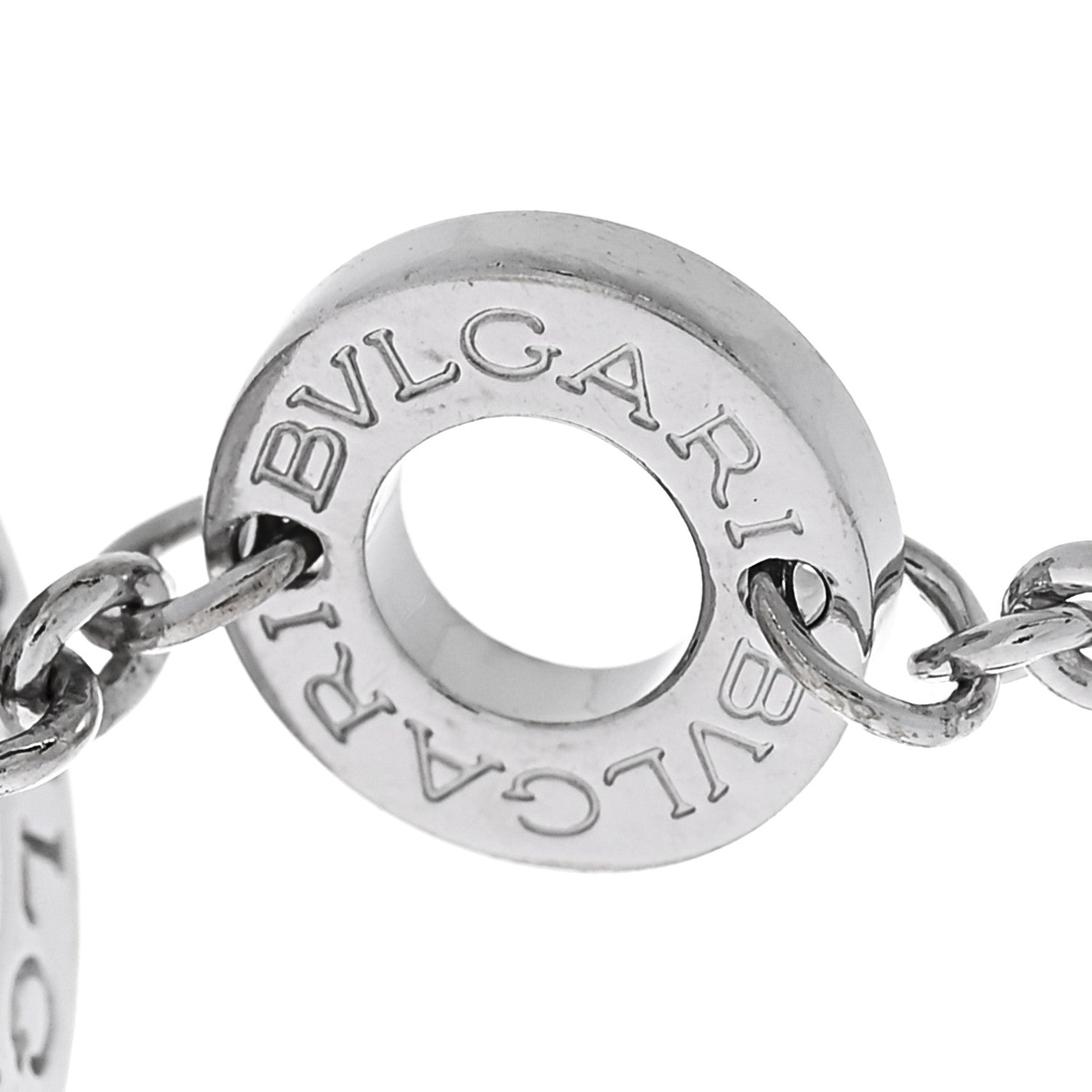 Bulgari 18K White Gold B.Zero1 Bracelet ML 3 of 3