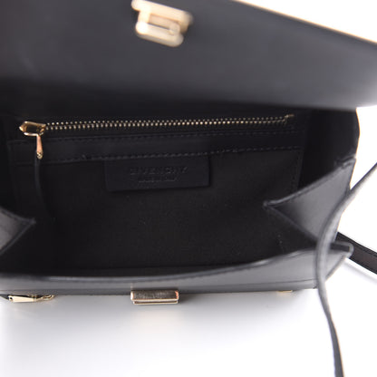 Givenchy Calfskin Studded Mini Pandora Box Crossbody Bag Black 5 of 13