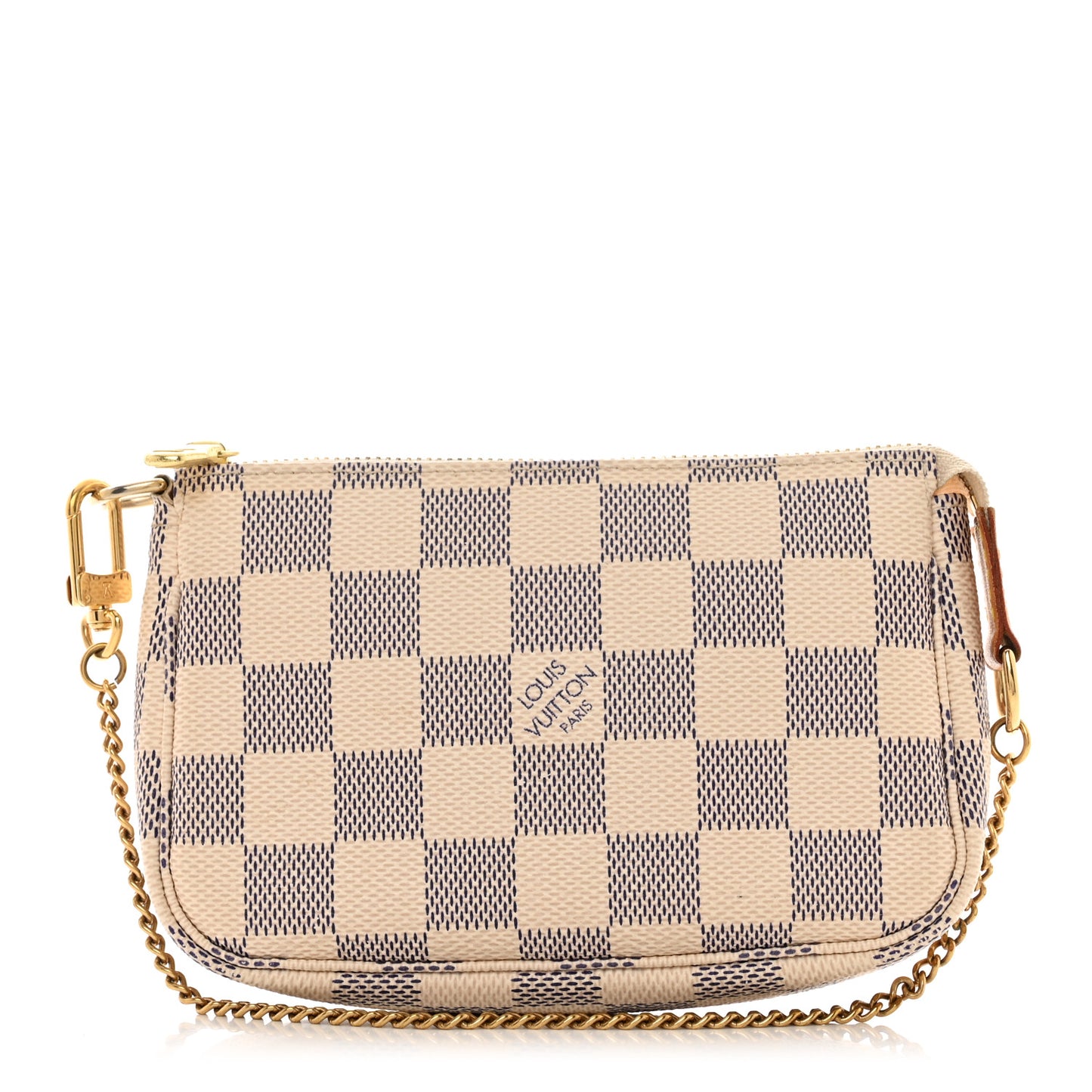 LOUIS VUITTON Damier Azur Mini Pochette Accessories