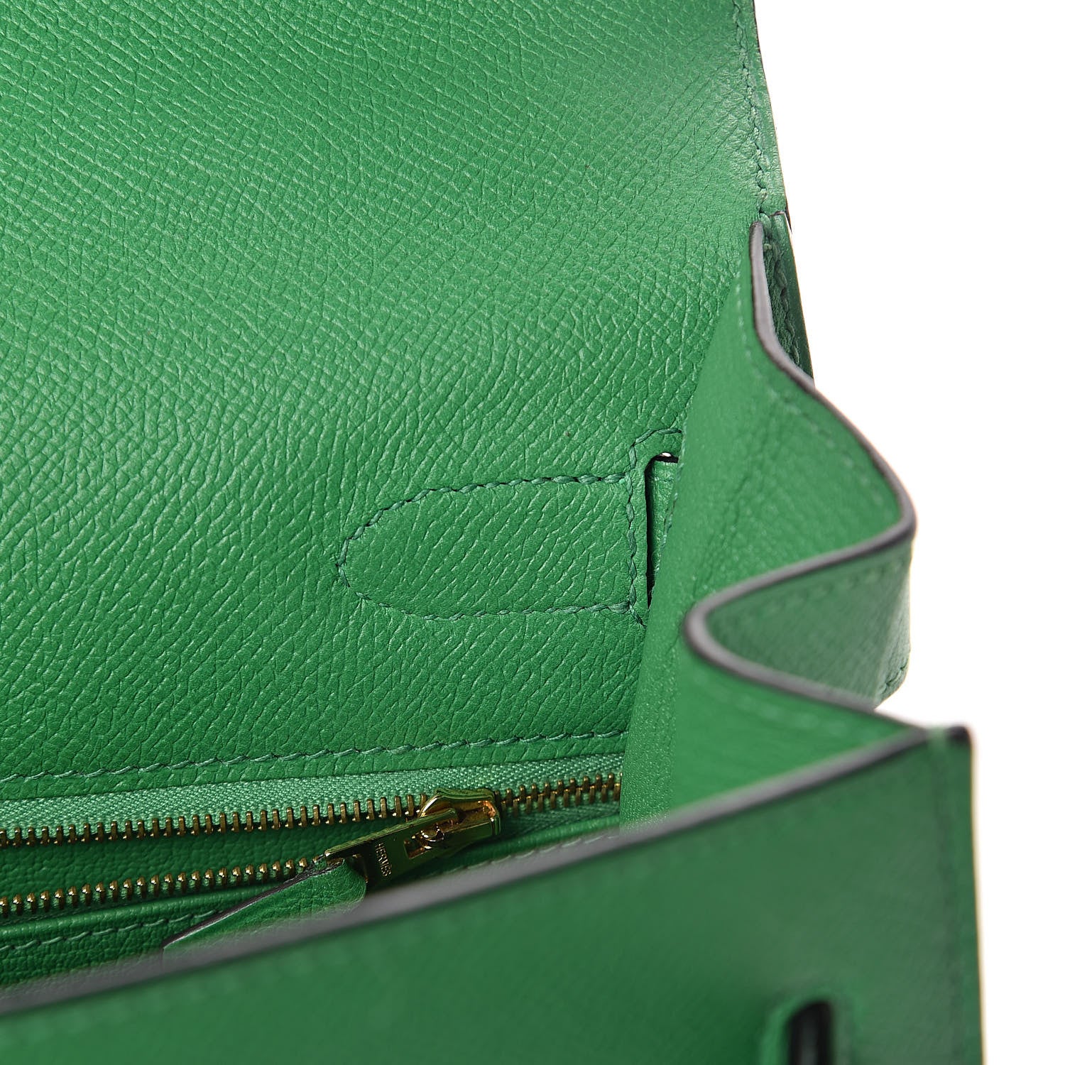 Hermes Epsom Kelly Sellier 32 Bamboo 21 of 34