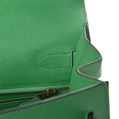 Hermes Epsom Kelly Sellier 32 Bamboo 21 of 34