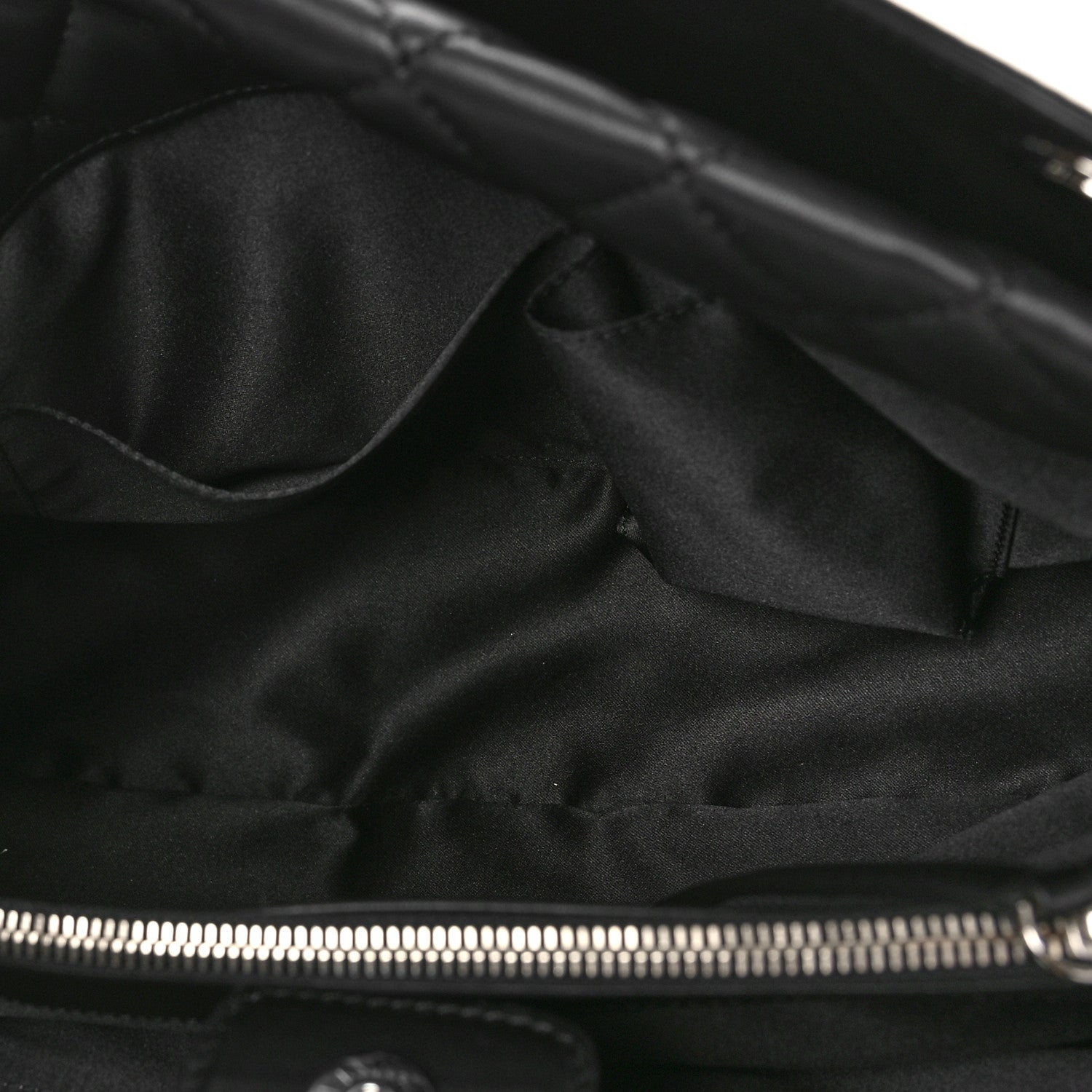 Chanel Lambskin Quilted Chanel 7 Tote Black 5 of 9