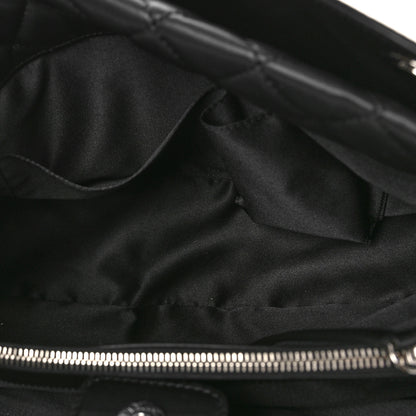 Chanel Lambskin Quilted Chanel 7 Tote Black 5 of 9
