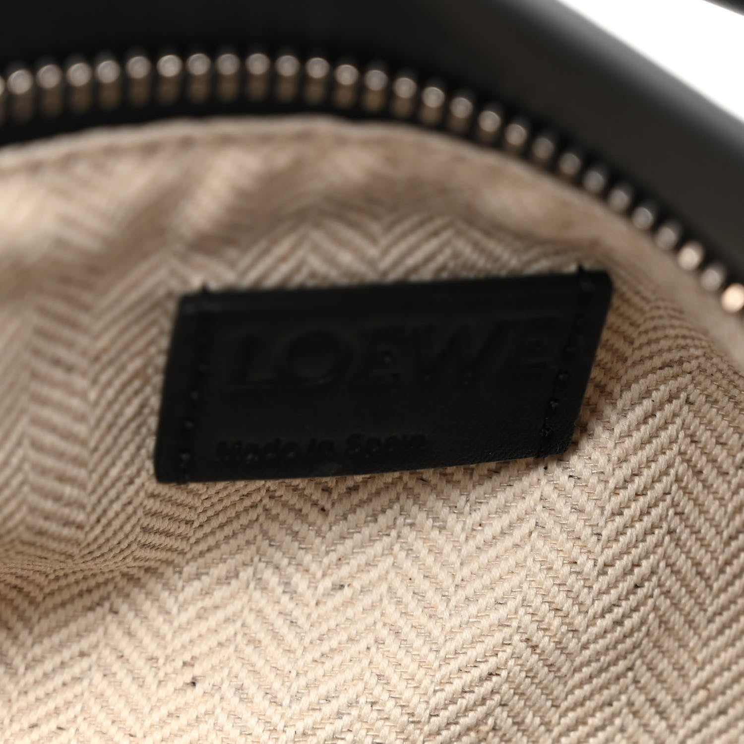 Loewe Calfskin Medium Puzzle Bag Black 6 of 9