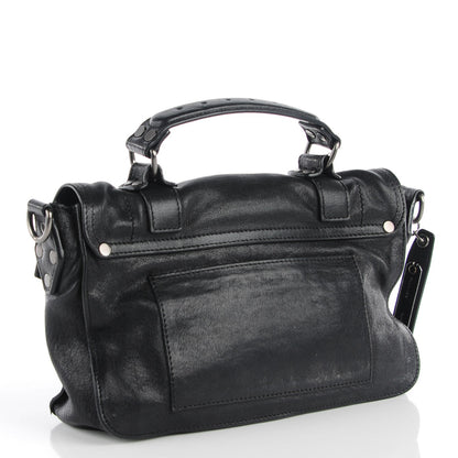 Proenza Schouler Lambskin Tiny PS1 Satchel Black 3 of 14