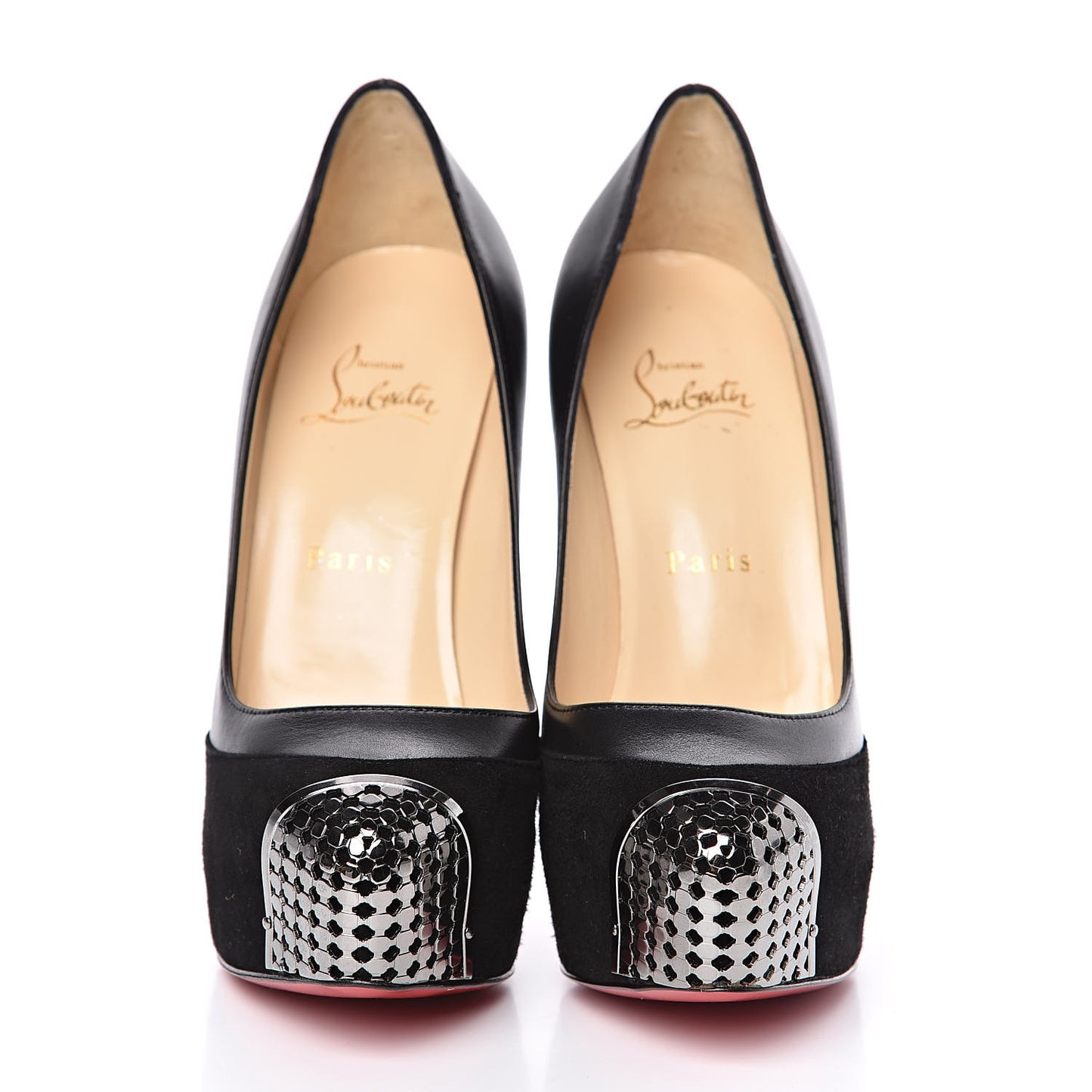 Suede Calfskin Maggie 160 Pumps 37.5 Black