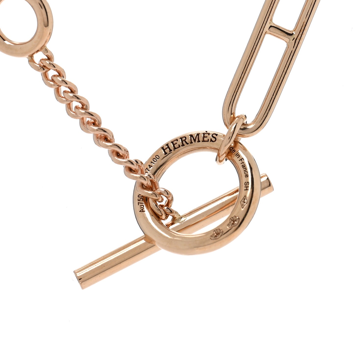 18K Rose Gold Echappee Necklace SH