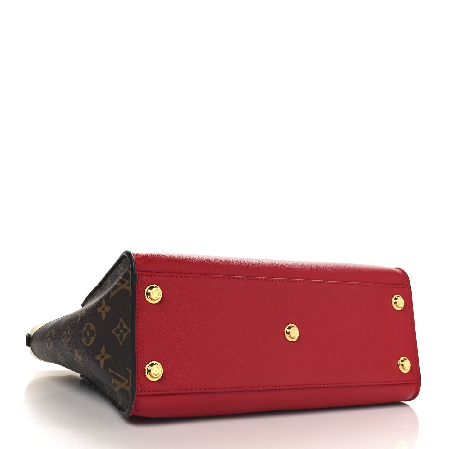 Calfskin Monogram On My Side Pirate Red