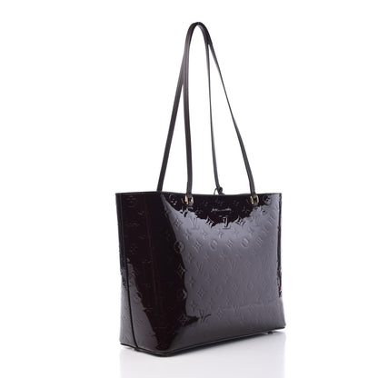 Louis Vuitton Vernis Long Beach MM Amarante 4 of 9