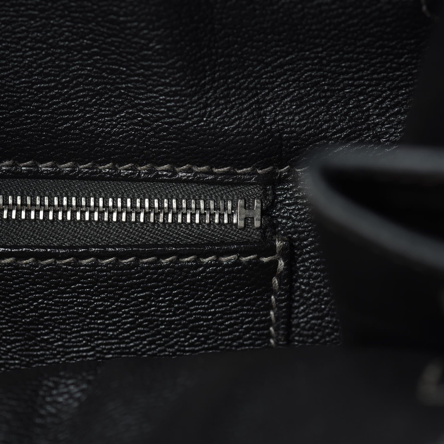 Hermes Shiny Porosus Crocodile Birkin 40 Graphite 18 of 45