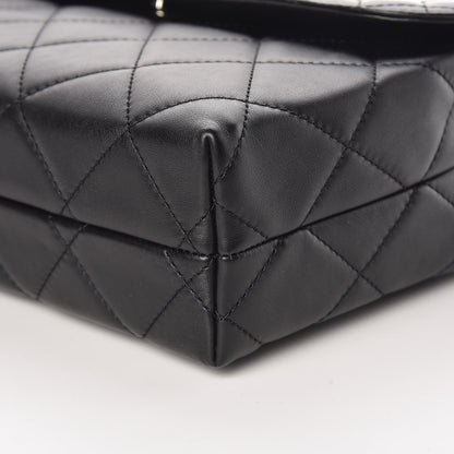 Chanel Calfskin Quilted In The Business Flap Bag Black 10 of 15