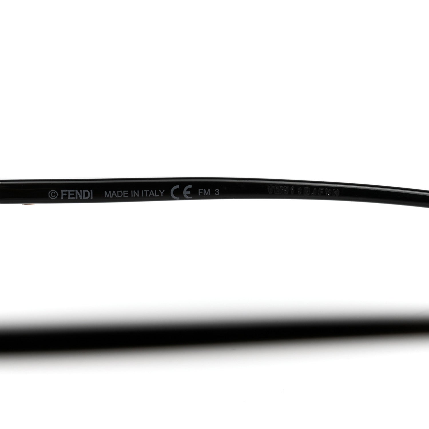 Fendi Square Sunglasses FF 0411/S Black 6 of 7