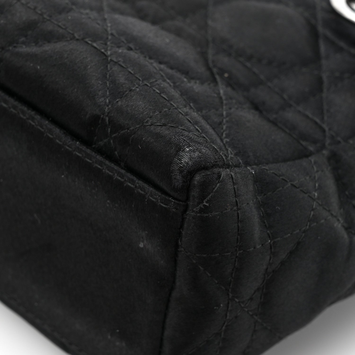 Christian Dior Satin Cannage Mini Lady Dior Black 18 of 20