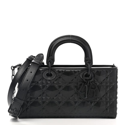 Christian Dior Calfskin Cannage Diamond Medium Lady D-Joy Black 1 of 10
