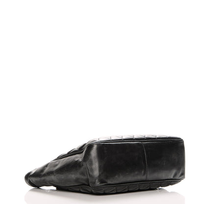 Chanel Lambskin Quilted Shopper Tote Black 4 of 16