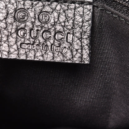 Gucci Denim Monogram Abbey Medium Tote Navy 6 of 9