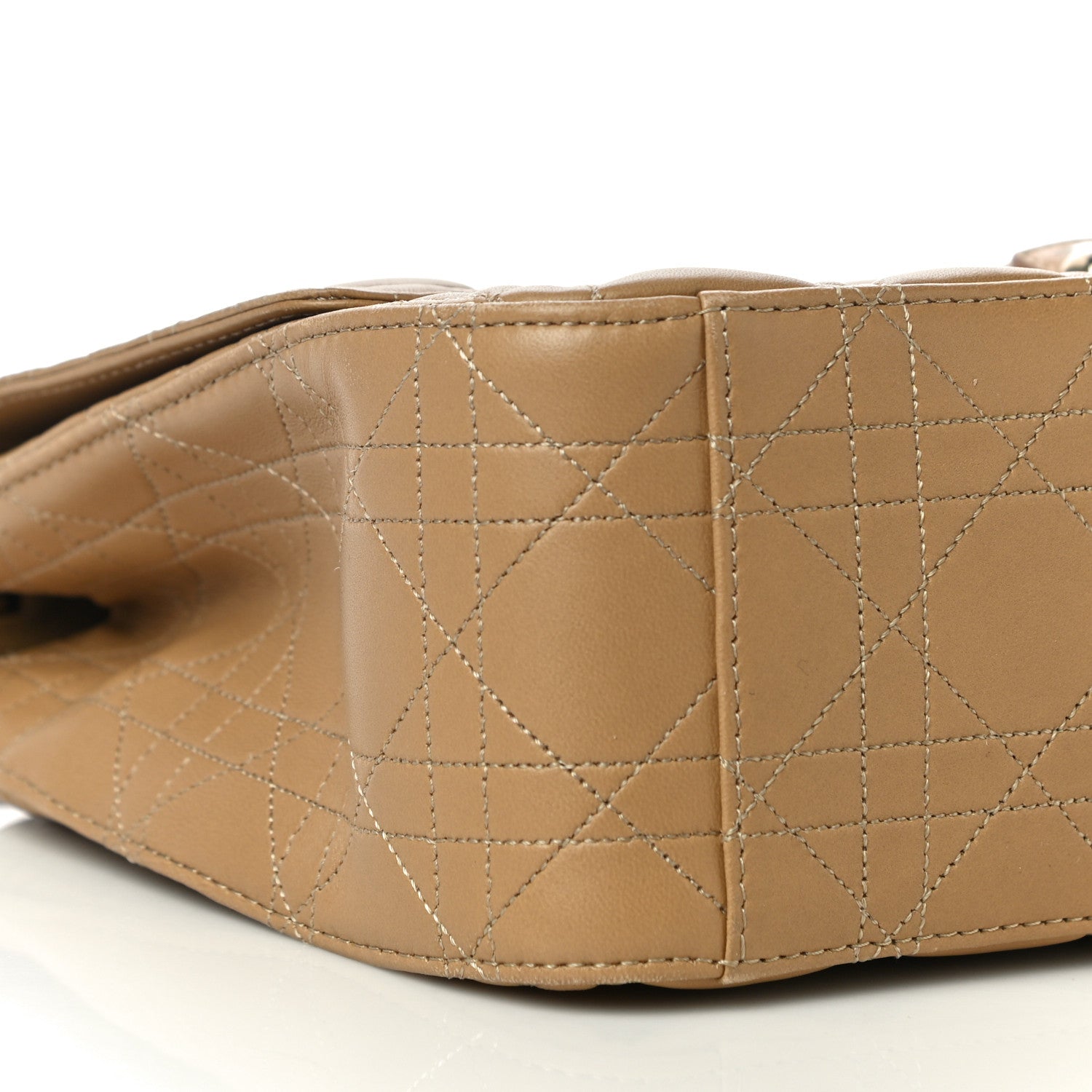Christian Dior Lambskin Cannage Large Miss Dior Flap Beige 5 of 10