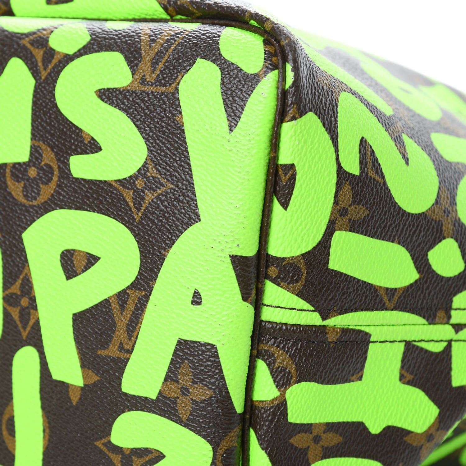 Louis Vuitton Monogram Graffiti Neverfull GM Green 11 of 15