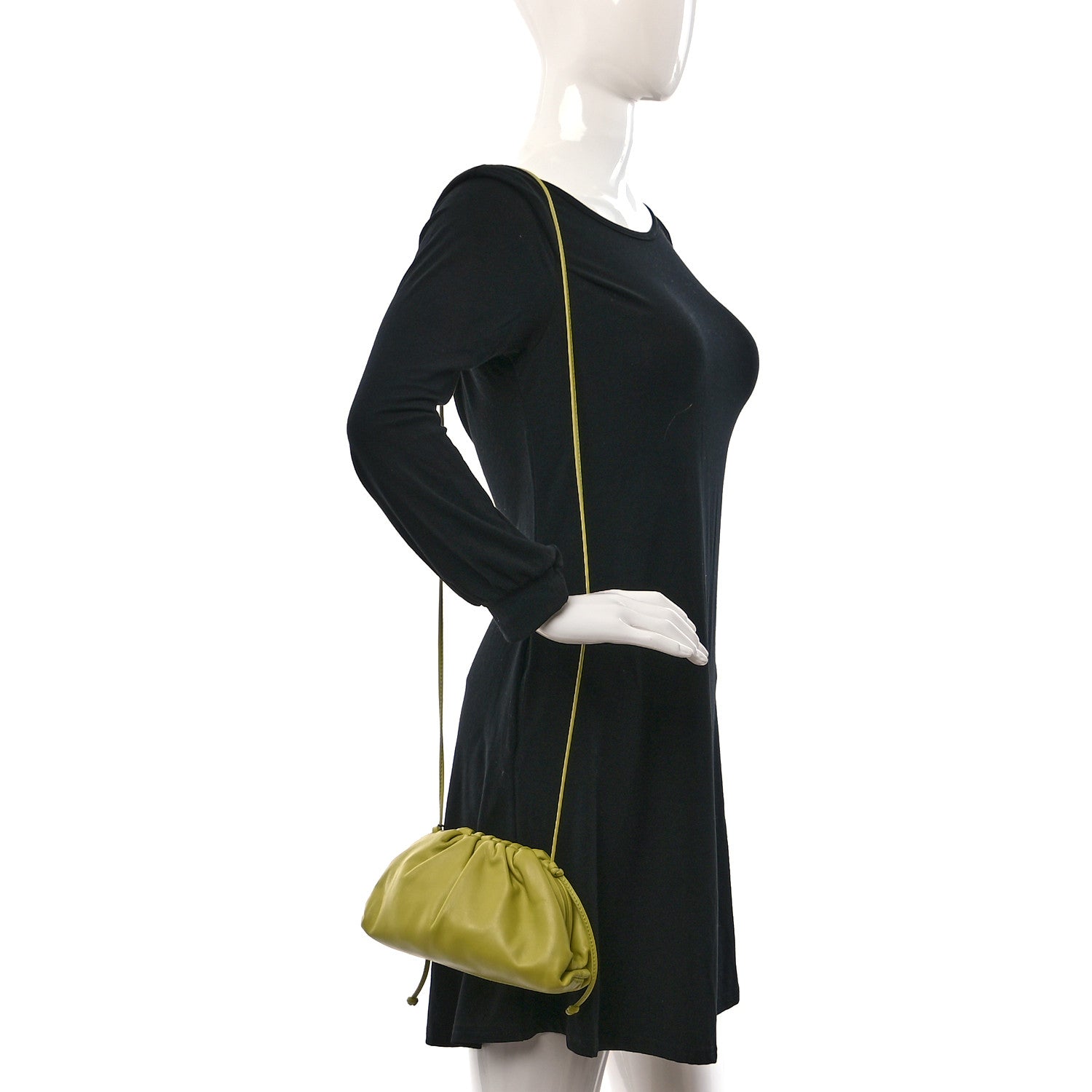 Bottega Veneta Butter Calfskin The Mini Pouch Kiwi 2 of 9