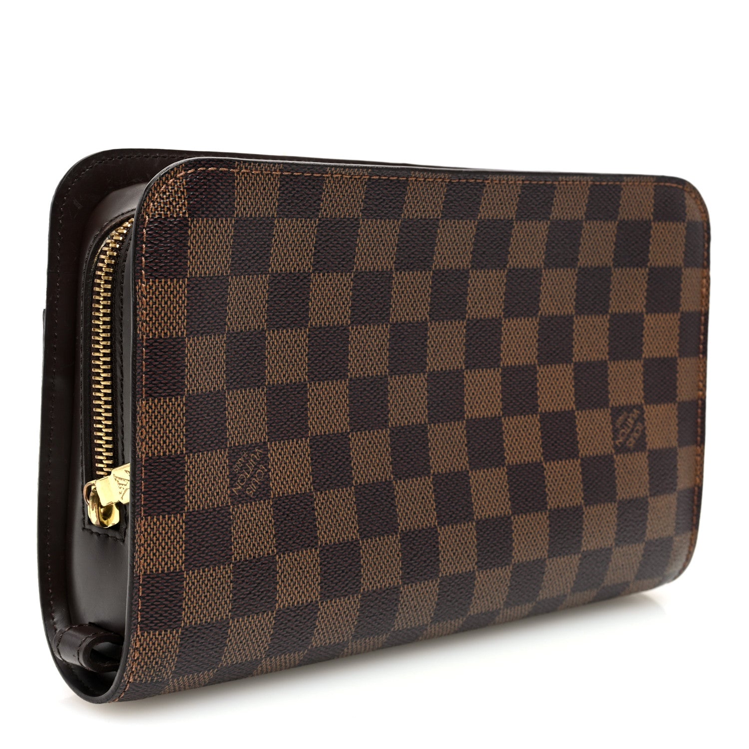 Louis Vuitton Damier Ebene Pochette Saint Louis Clutch 3 of 6