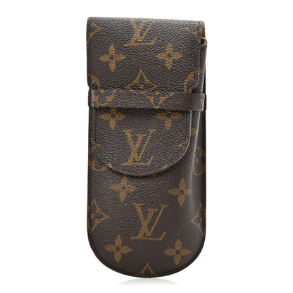 Louis Vuitton Monogram Glasses Sunglasses Case w Flap 1 of 9