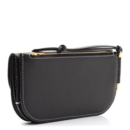Loewe Smooth Calfskin Gate Continental Wallet Black 3 of 8